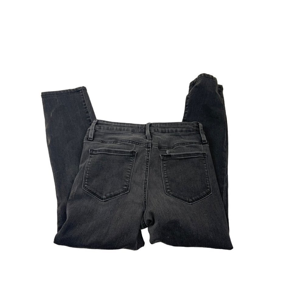 Athleta Charcoal Straight Leg Jeans. Sz 4